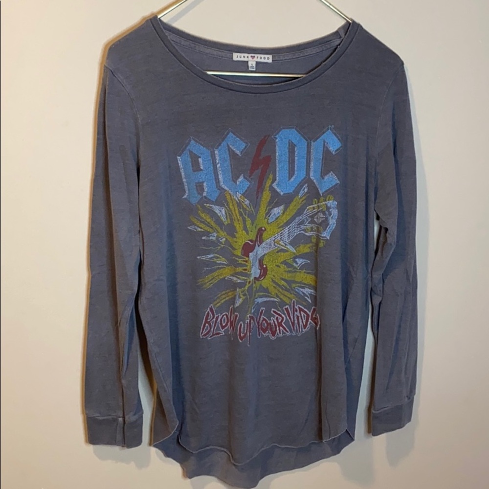 Junk Food Long Sleeve Tee
